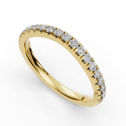 Peridot Diamond Wedding Ring