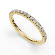 Zircon Diamond Wedding Ring