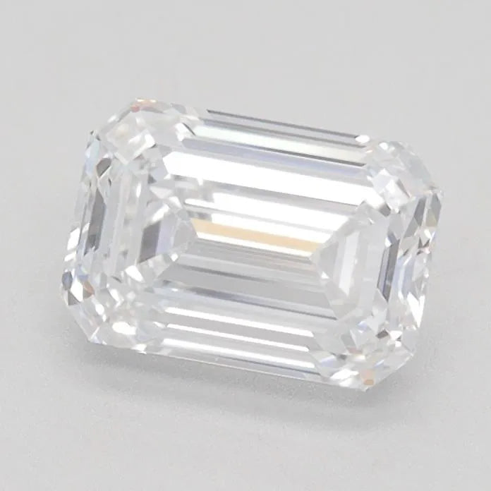 1.05ct Emerald Lab Grown Diamond (Colour D, Clarity VS2, IGI Certified)