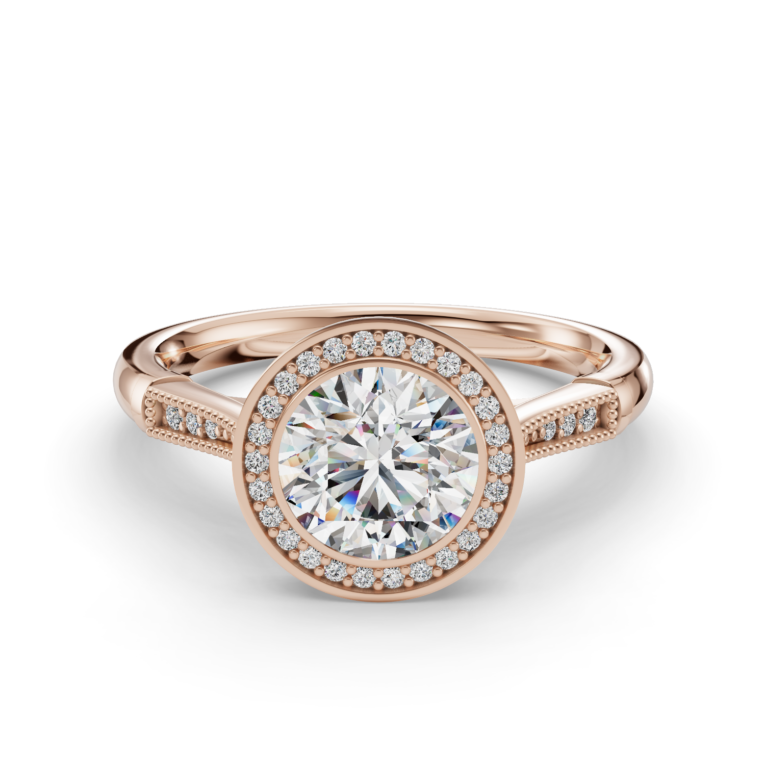 Marielle Halo Engagement Ring