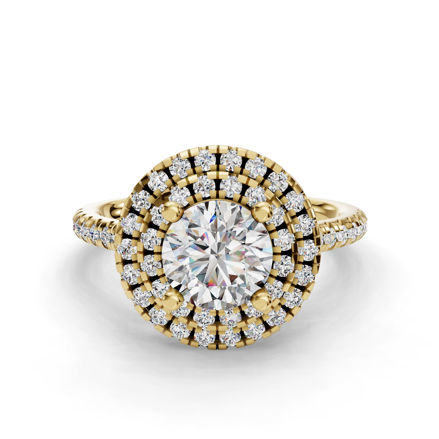 Rosaria Halo Engagement Ring