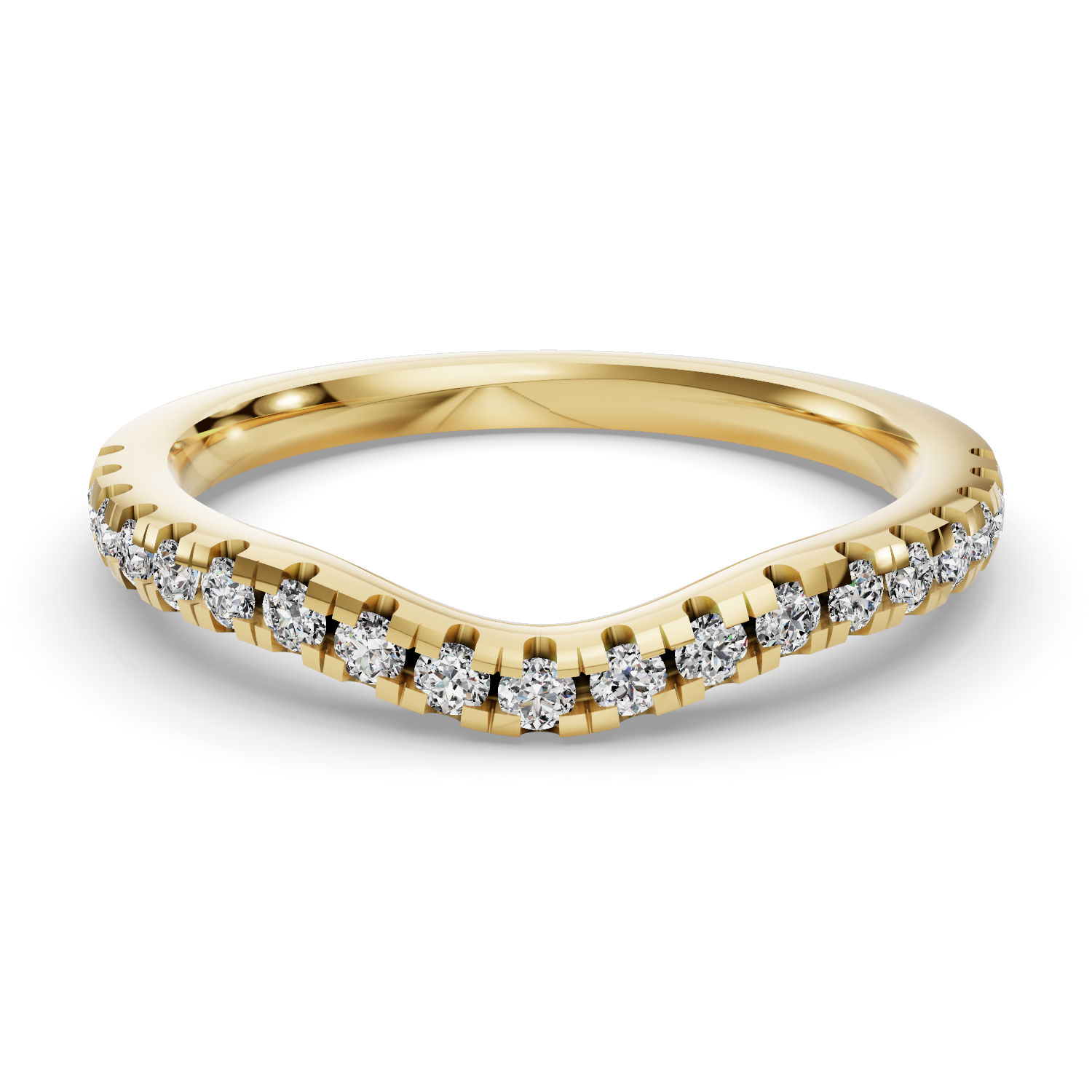 Solara Diamond Wedding Ring