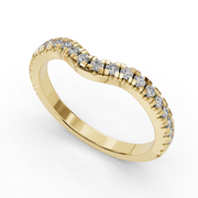 Aurora Diamond Wedding Ring