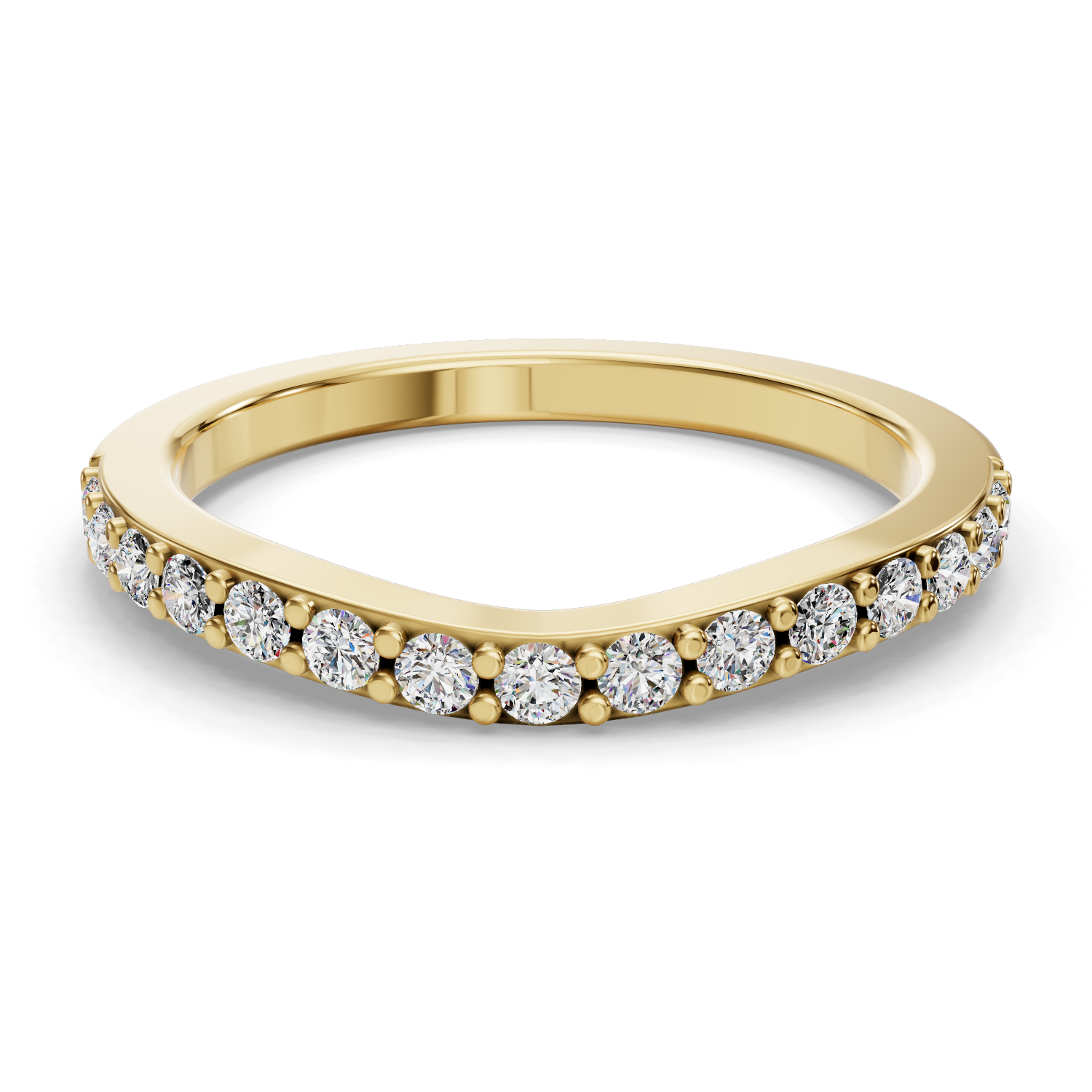 Solis Diamond Wedding Ring