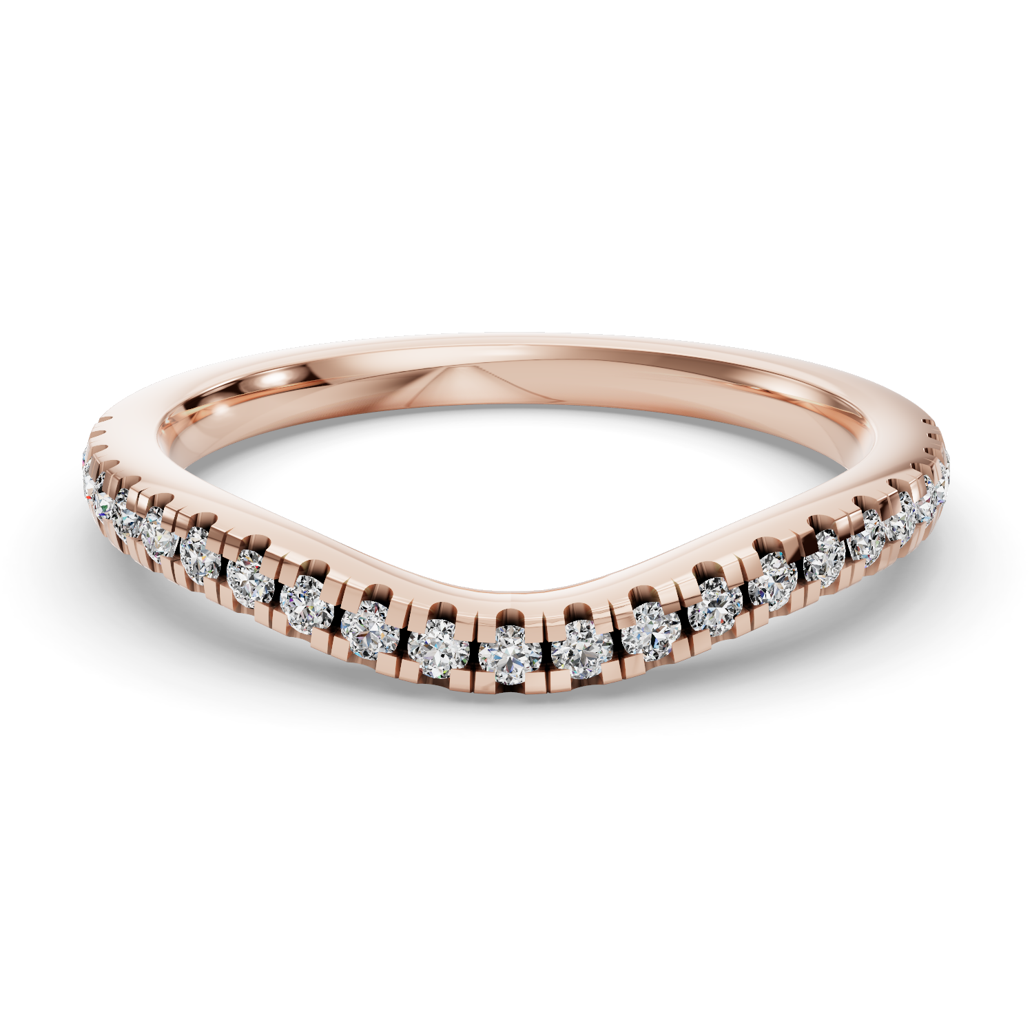 Glimmer Diamond Wedding Ring