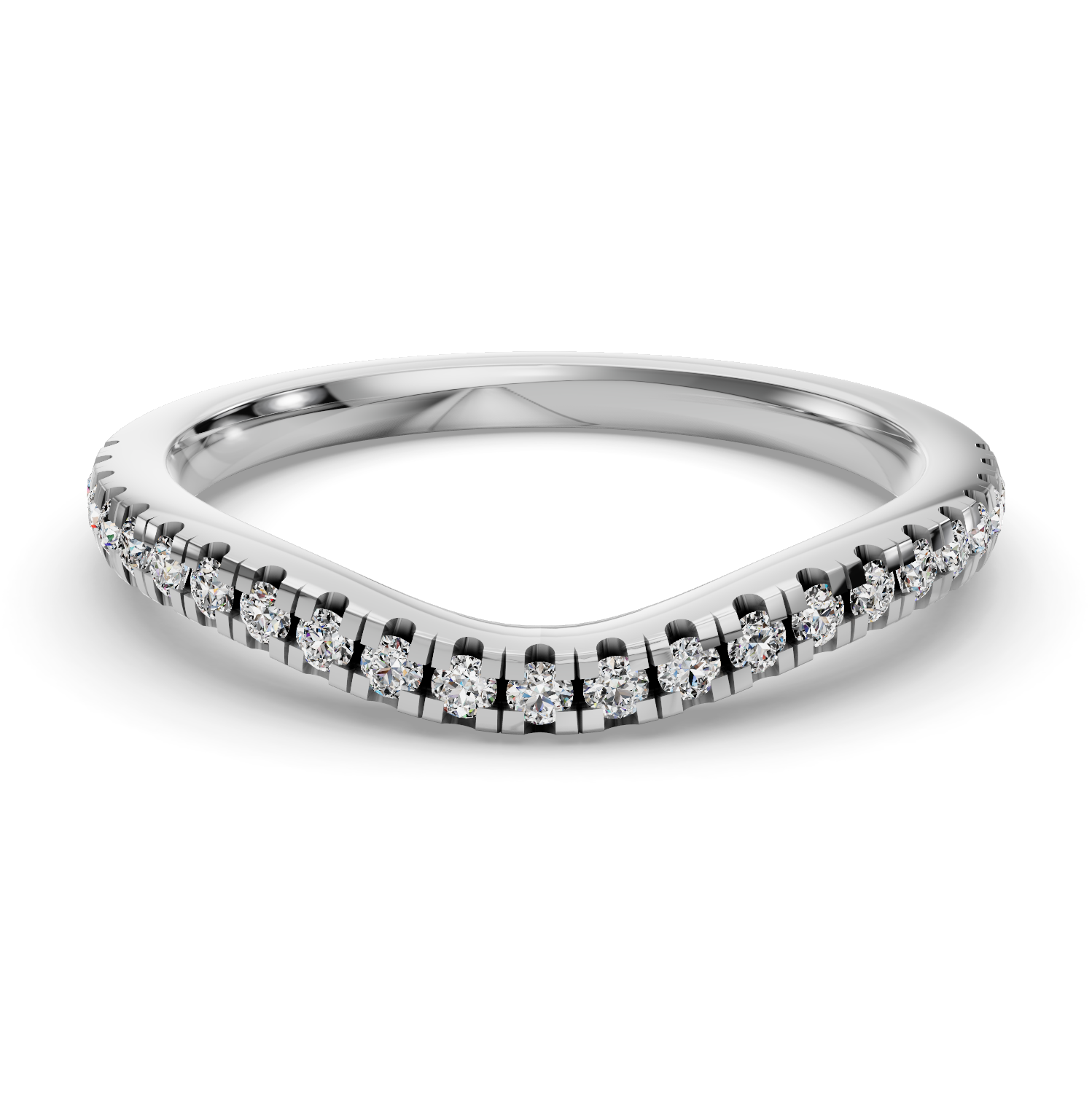 Glimmer Diamond Wedding Ring