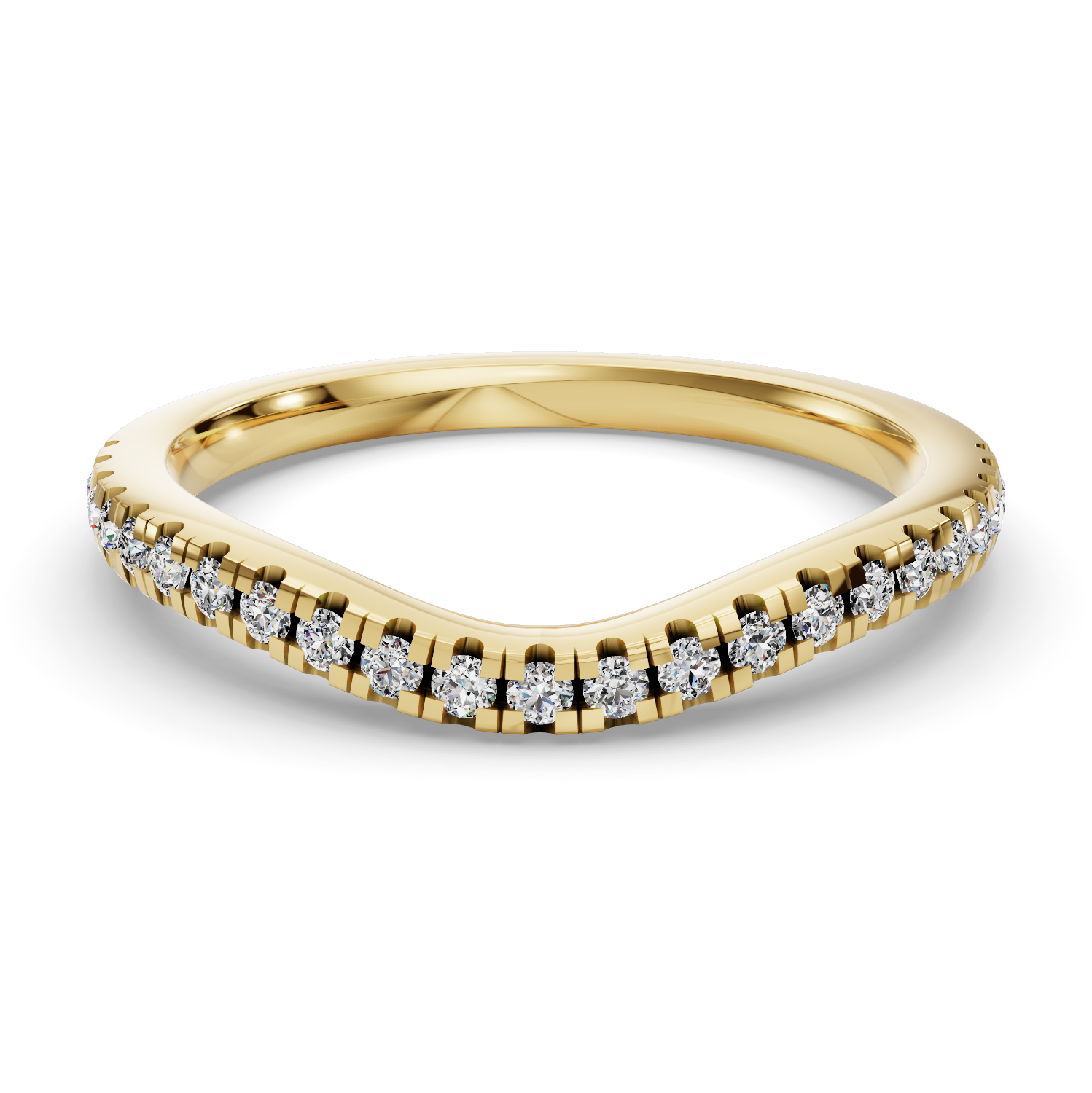 Glimmer Diamond Wedding Ring