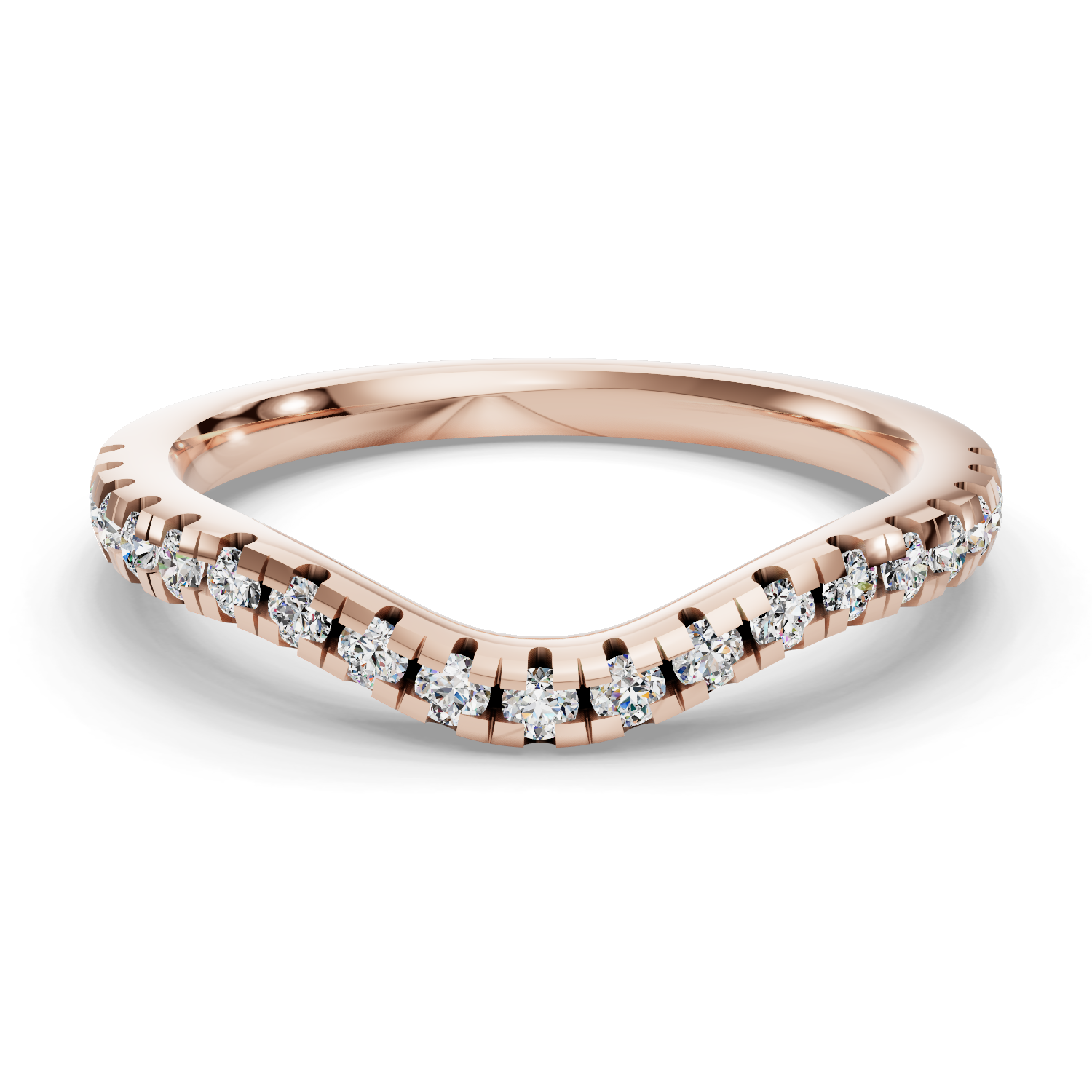 Stellar Diamond Wedding Ring