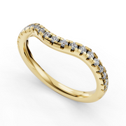 Stellar Diamond Wedding Ring