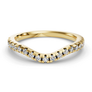 Stellar Diamond Wedding Ring