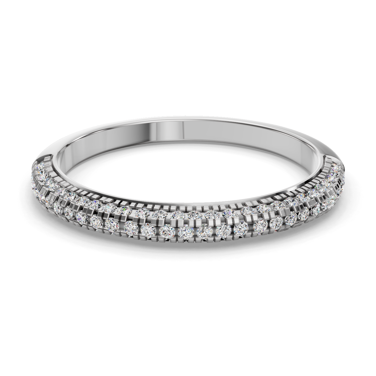 Camomile Diamond Wedding Ring
