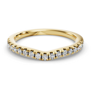 Cascade Diamond Wedding Ring