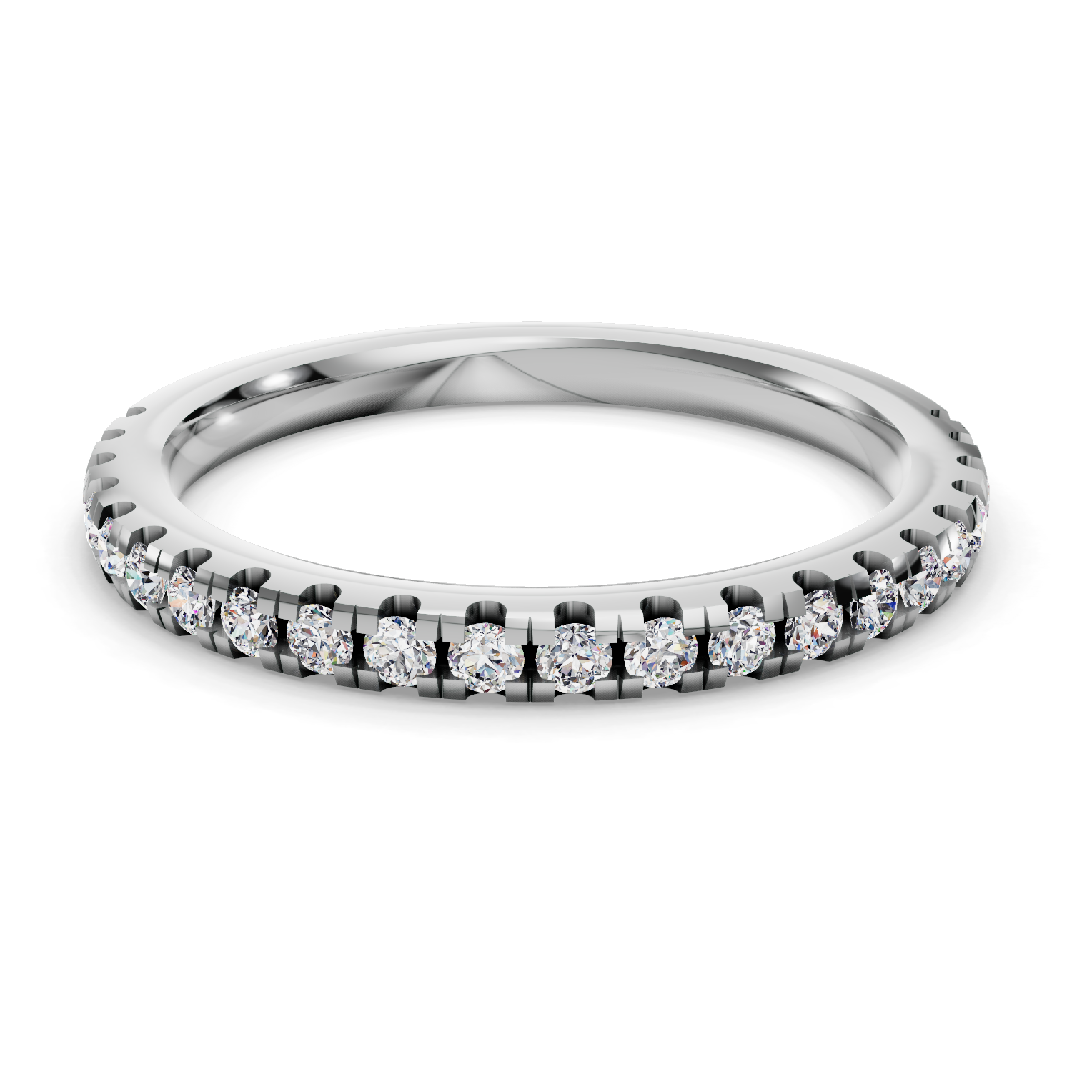 Night Diamond Wedding Ring