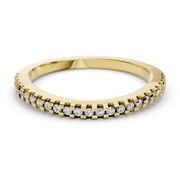 Bridge Diamond Wedding Ring