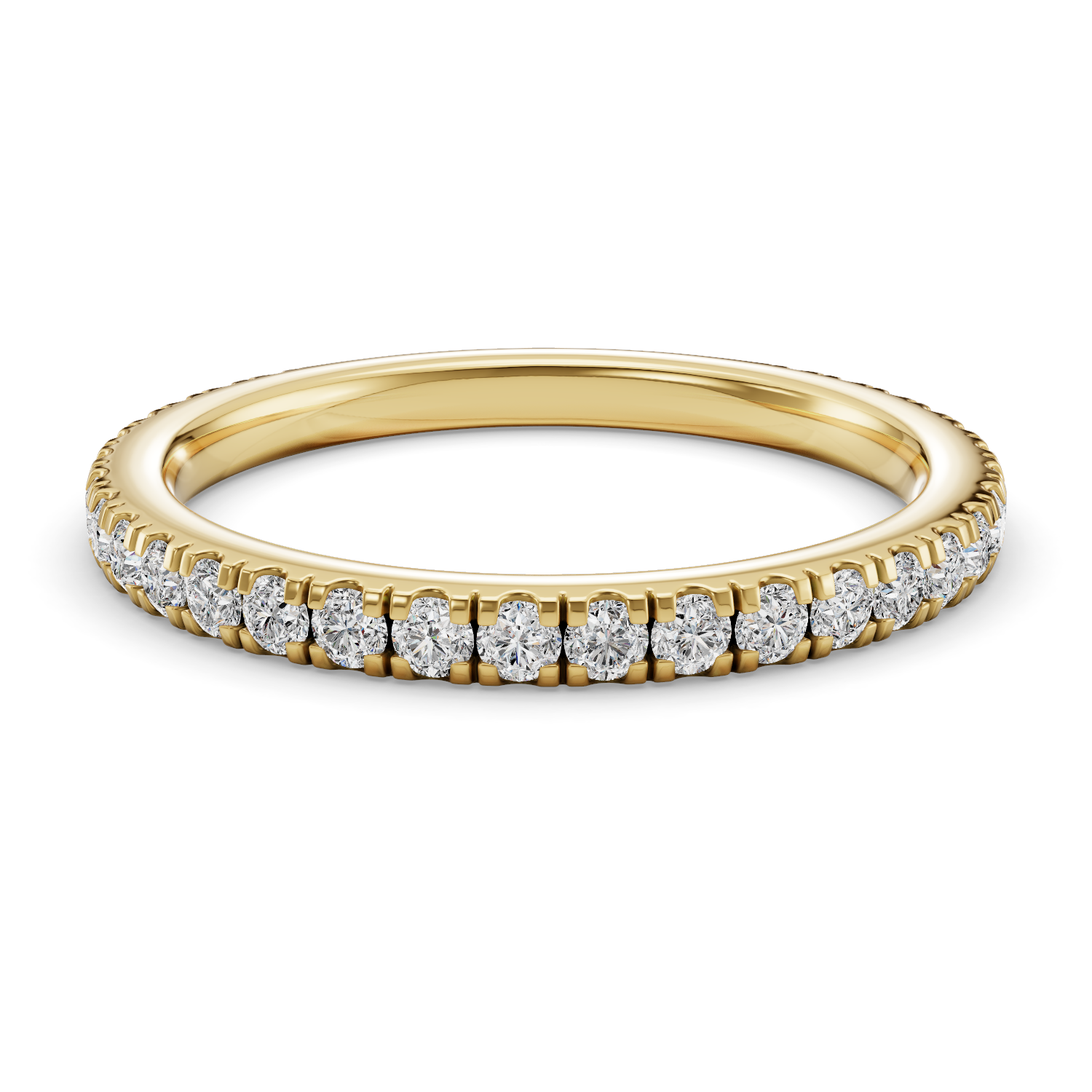 Desert Diamond Wedding Ring