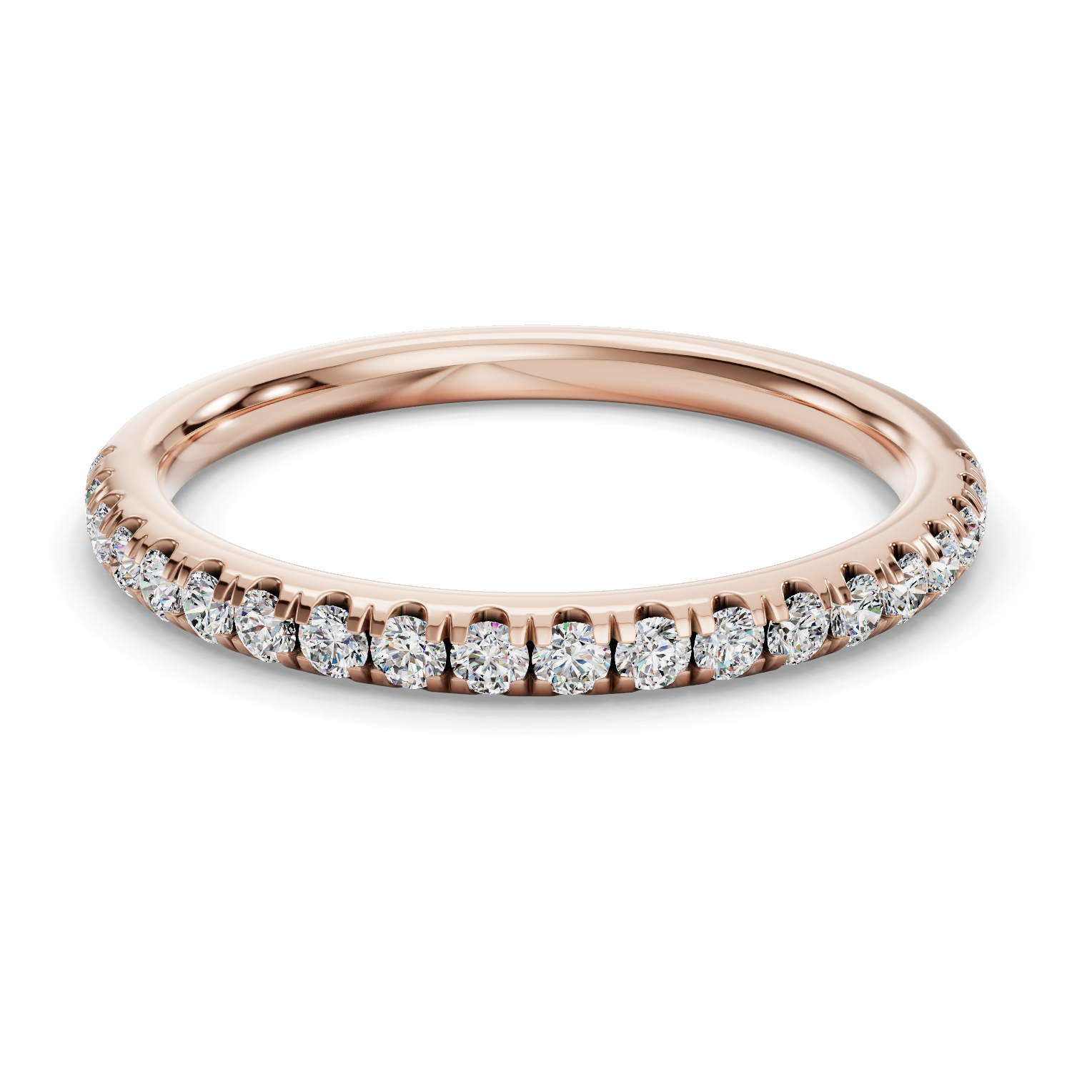 Zircon Diamond Wedding Ring
