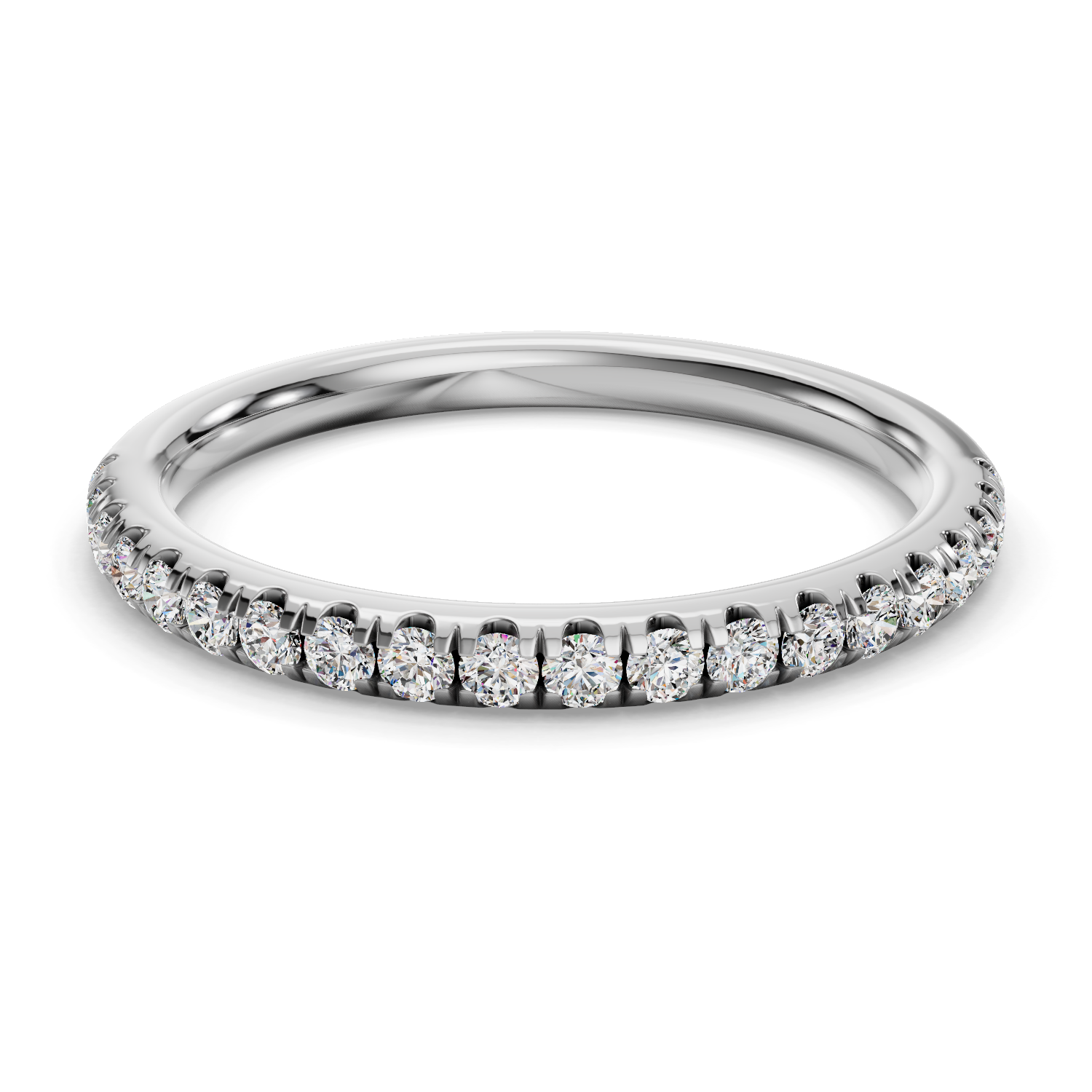 Zircon Diamond Wedding Ring