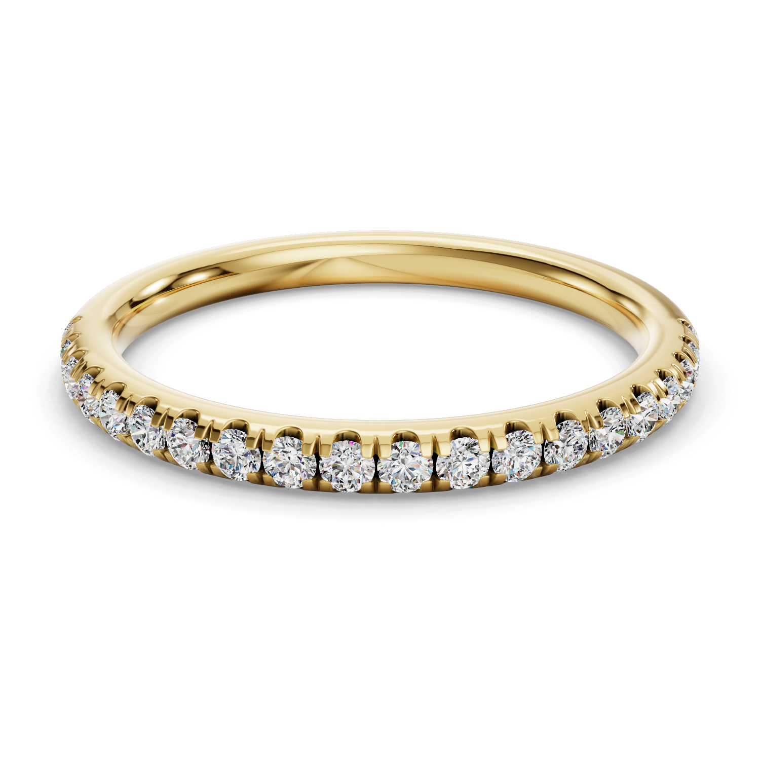 Zircon Diamond Wedding Ring