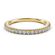 Rose Diamond Wedding Ring