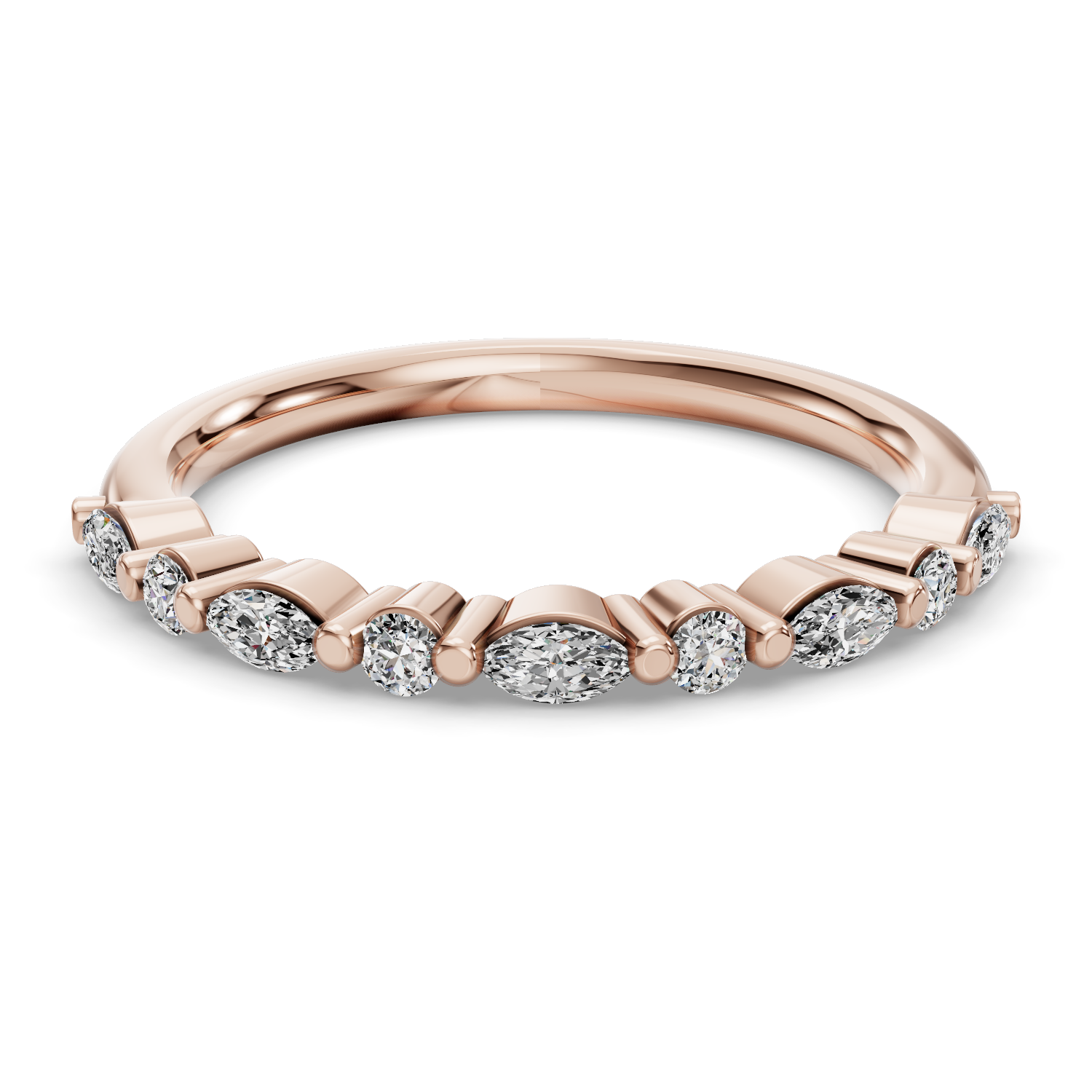 Core Diamond Wedding Ring