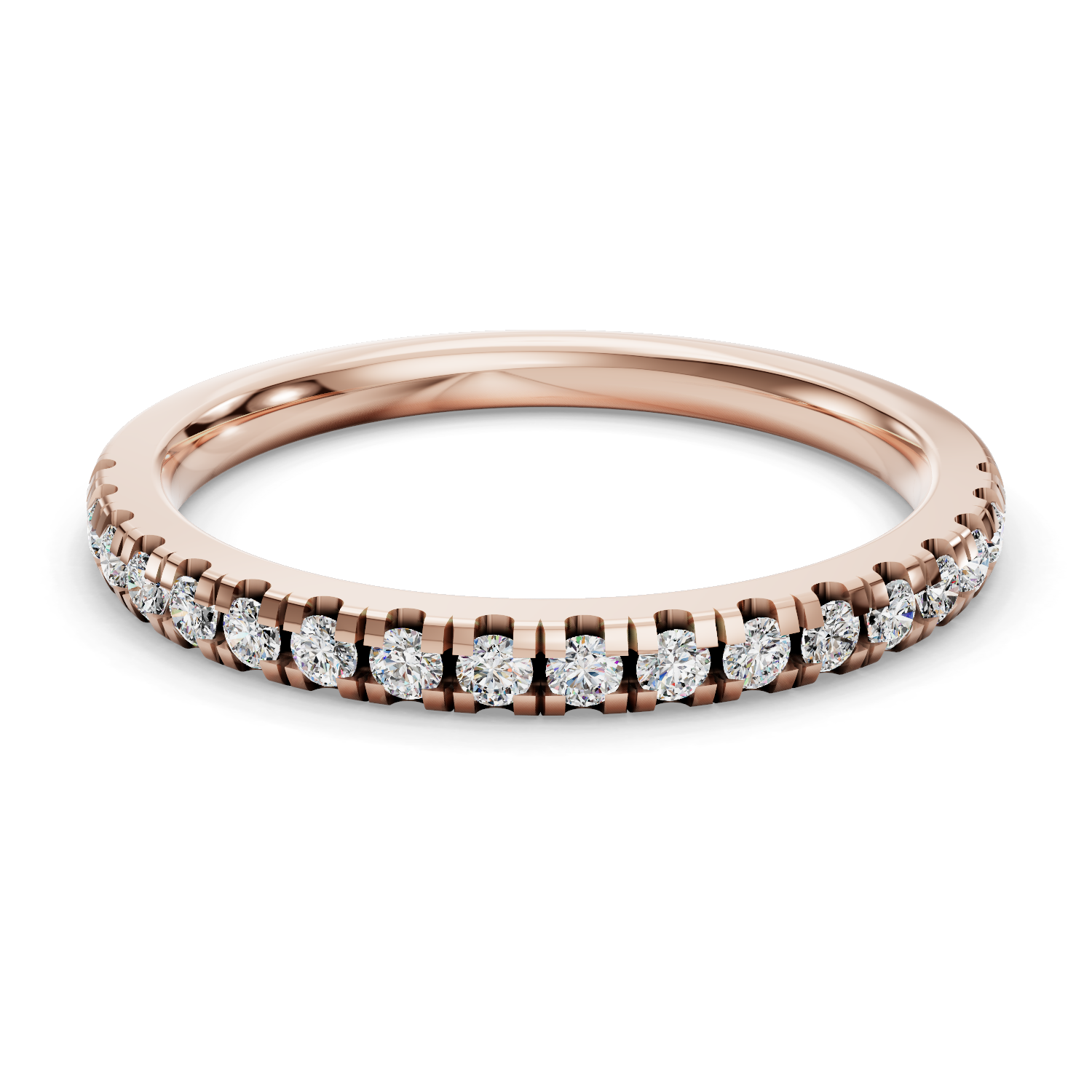 Pulse Diamond Wedding Ring