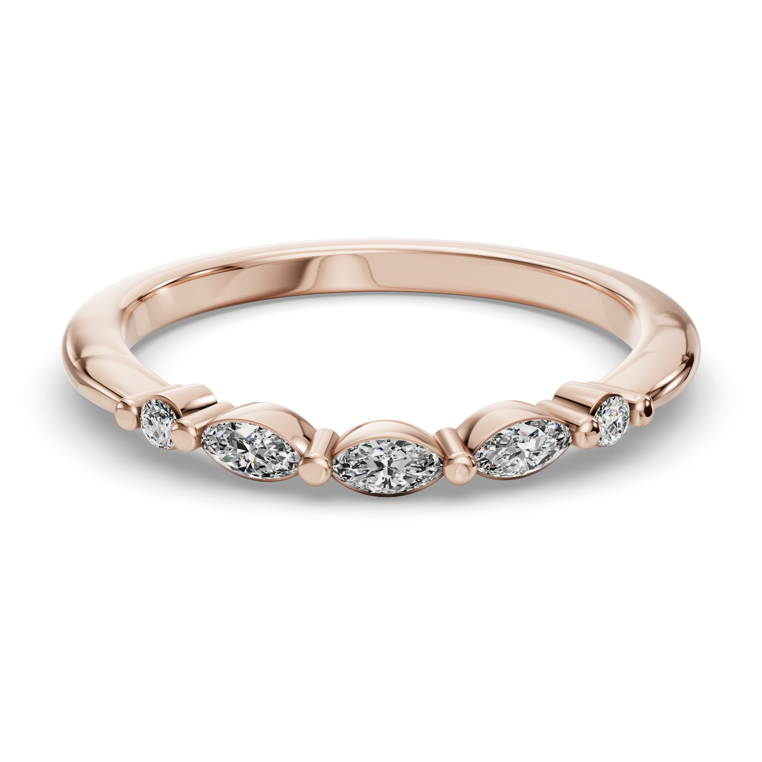 Lapis Diamond Wedding Ring