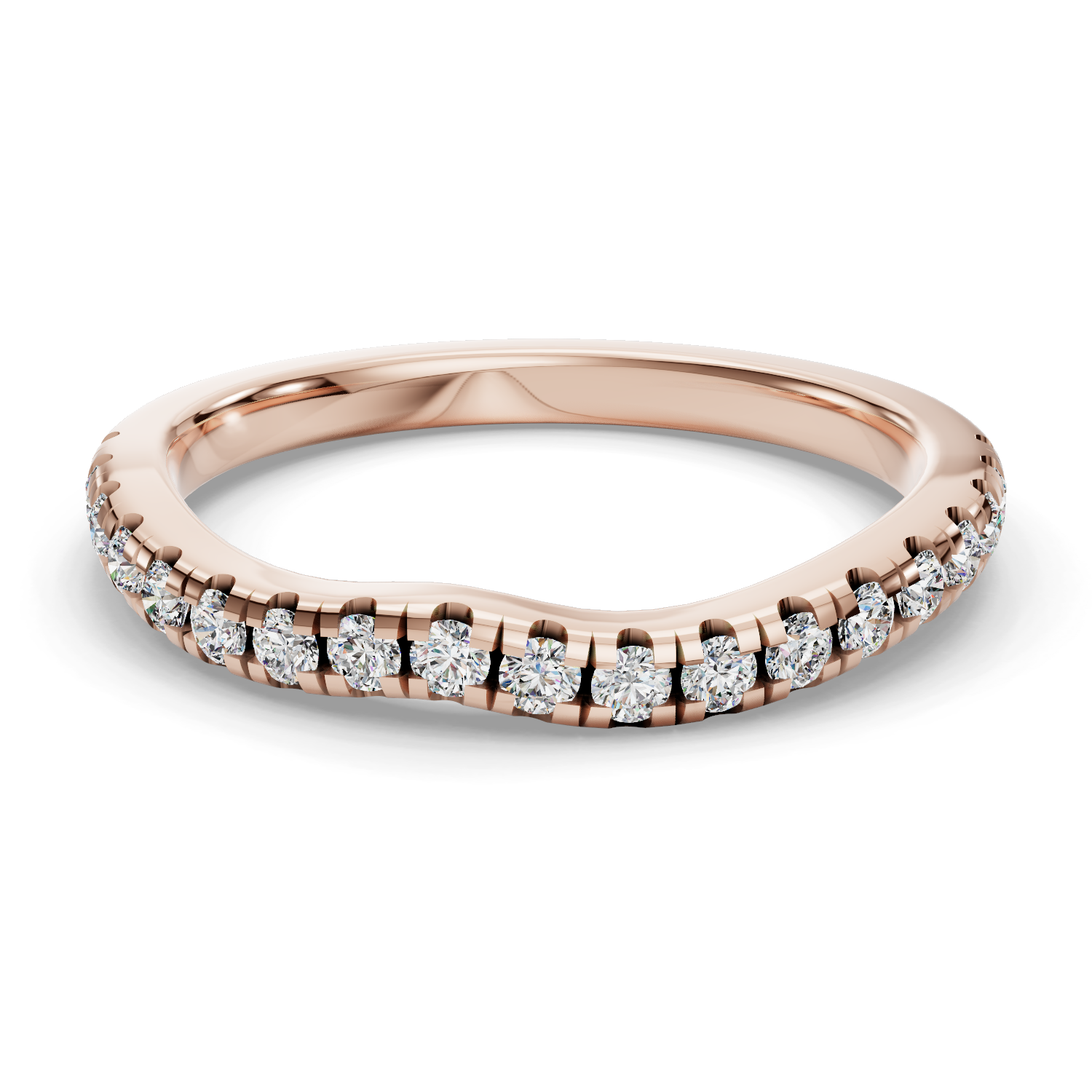 Axis Diamond Wedding Ring