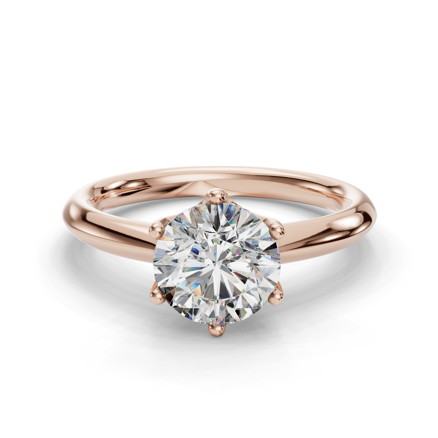 Circe Six-Prong Solitaire Engagement Ring