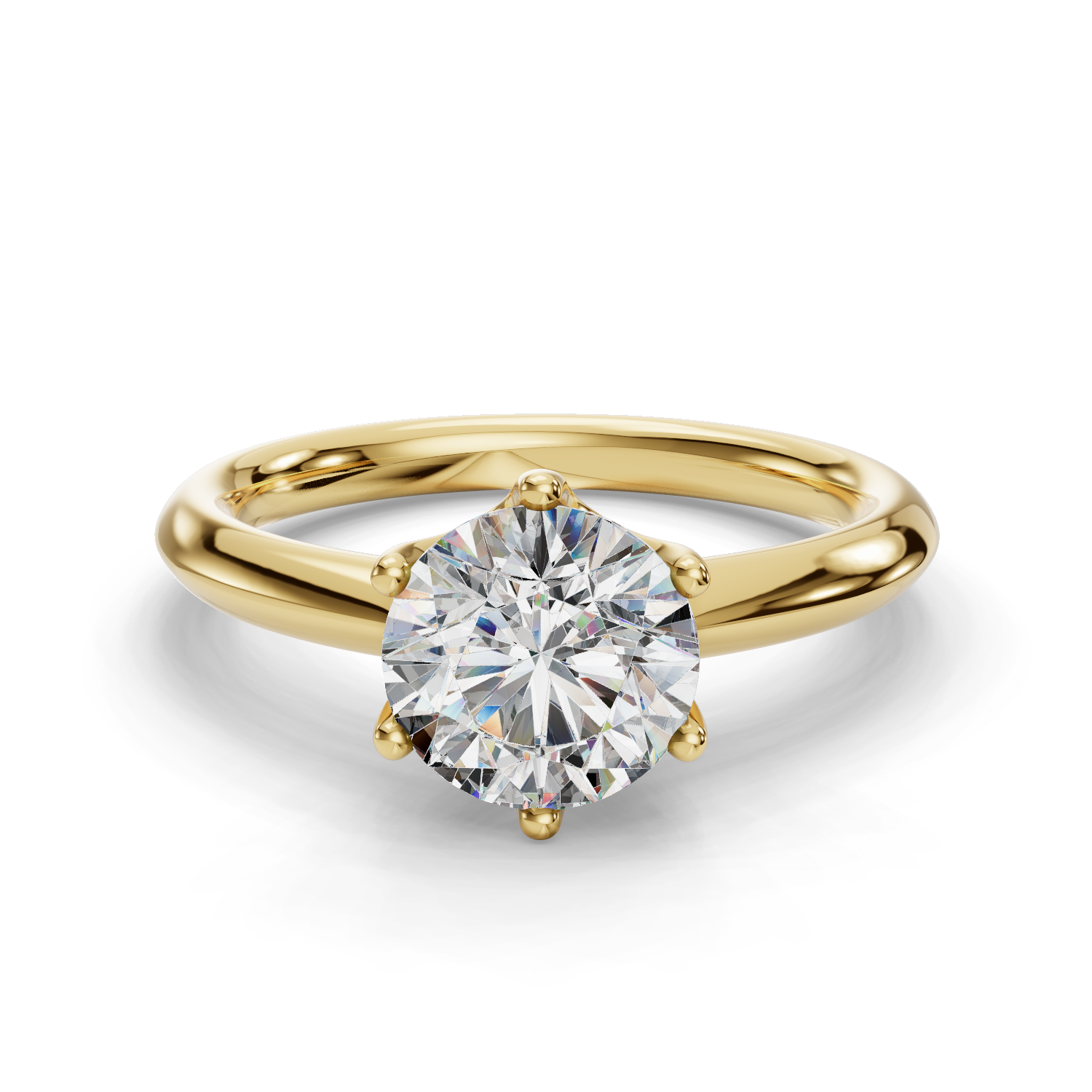 Circe Six-Prong Solitaire Engagement Ring