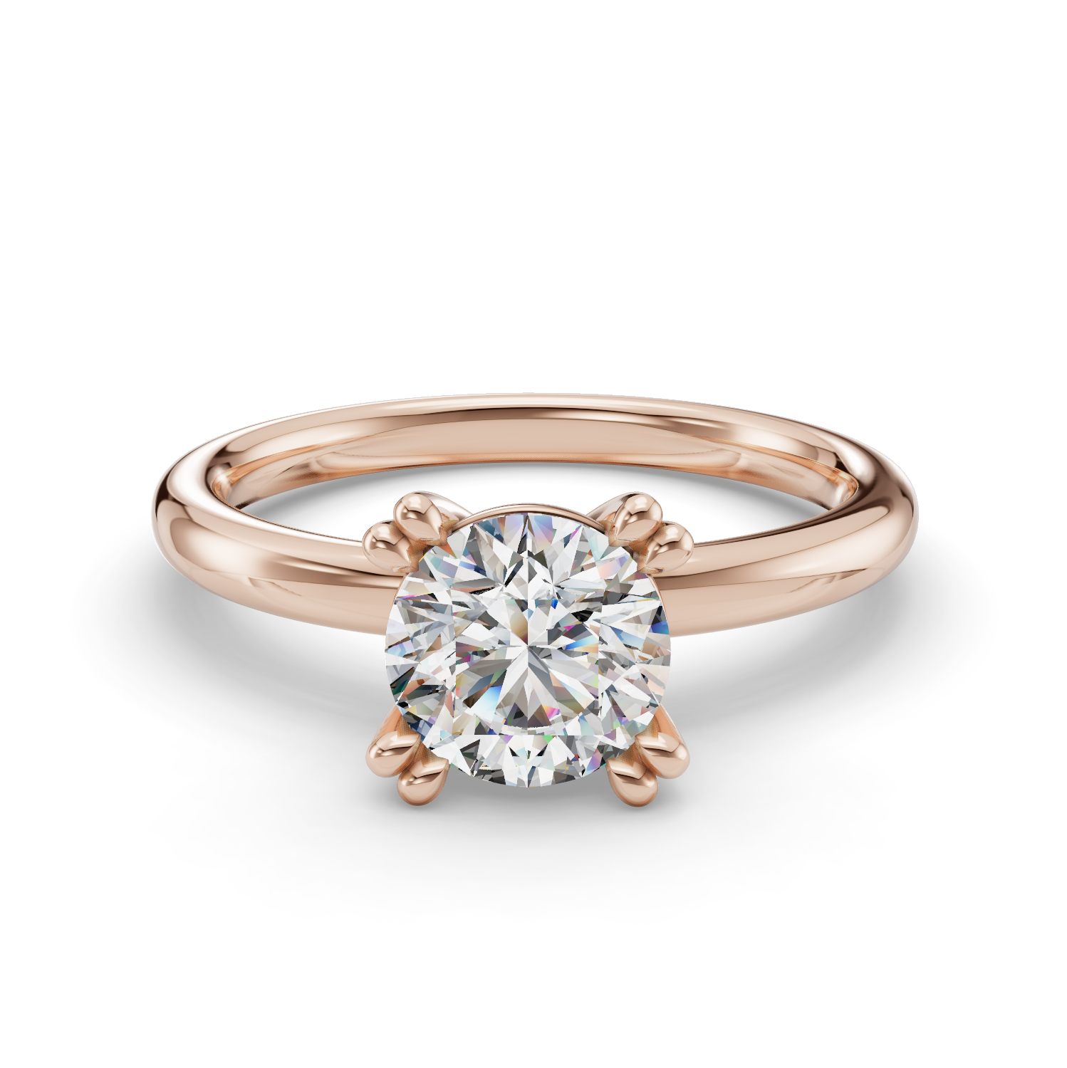 Eos Eight-Prong Solitaire Engagement Ring