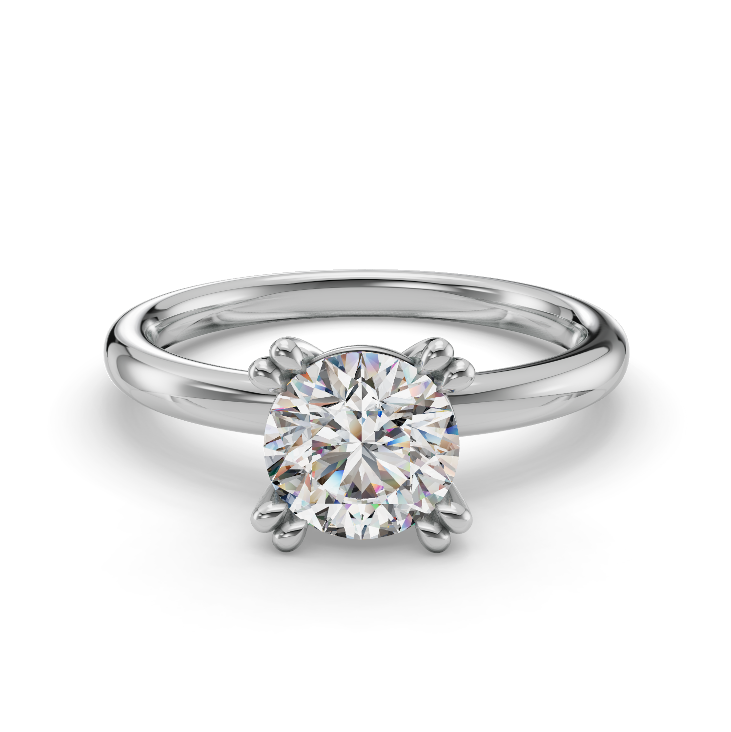 Eos Eight-Prong Solitaire Engagement Ring