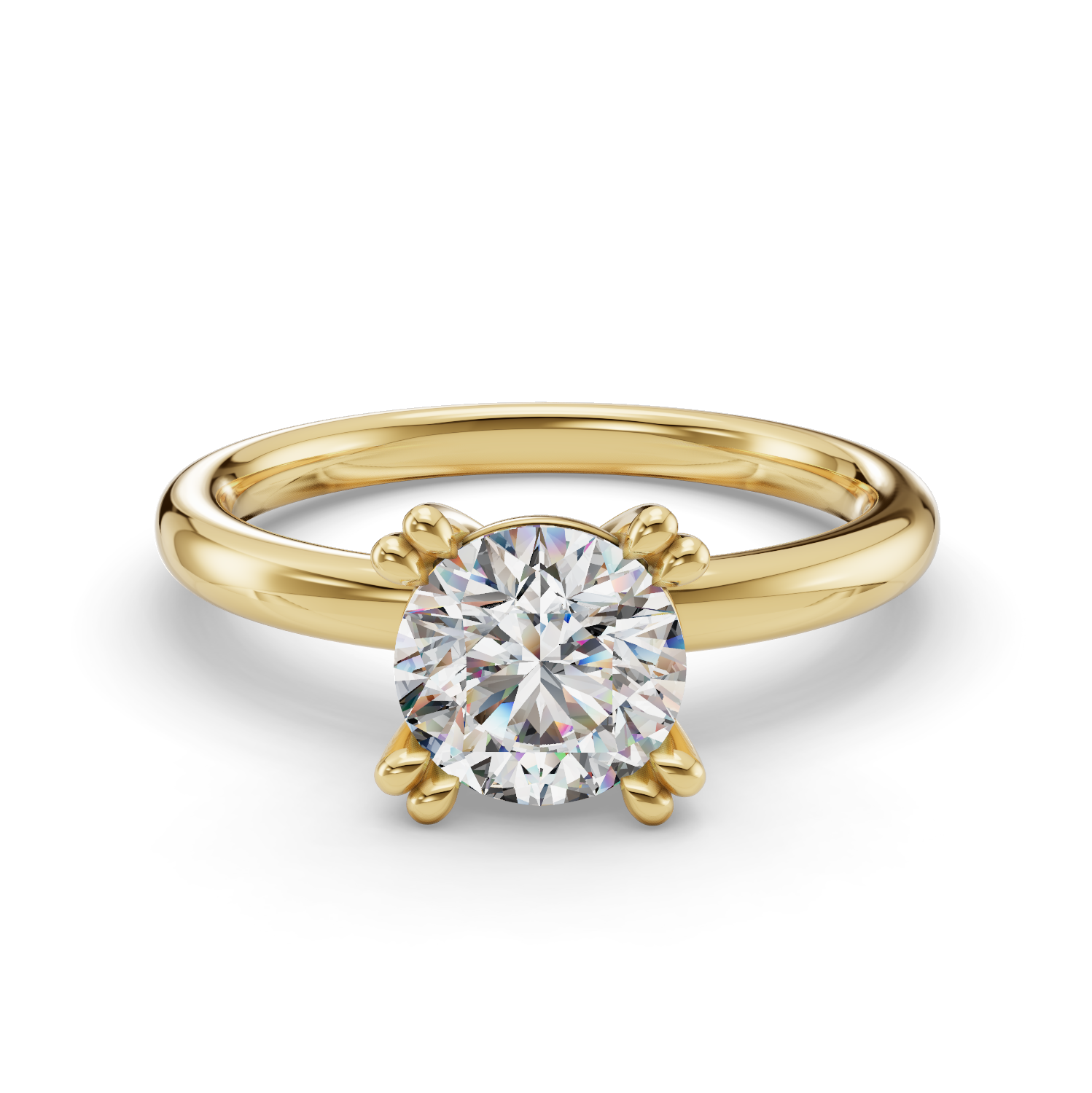 Eos Eight-Prong Solitaire Engagement Ring