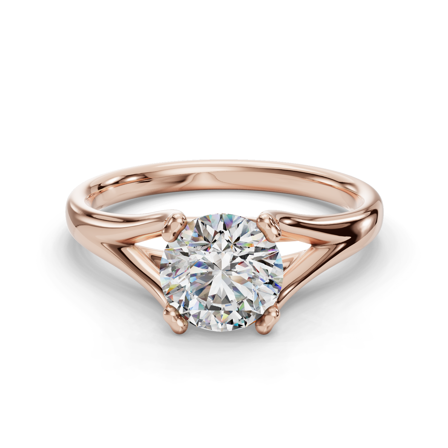 Notus Eight-Prong Solitaire Engagement Ring