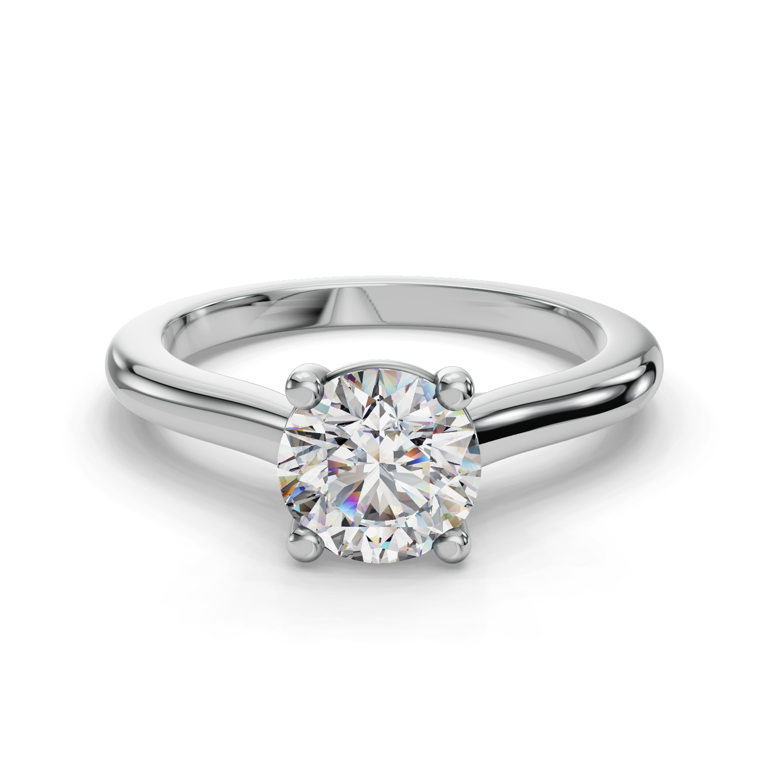Atlas Solitaire Engagement Ring