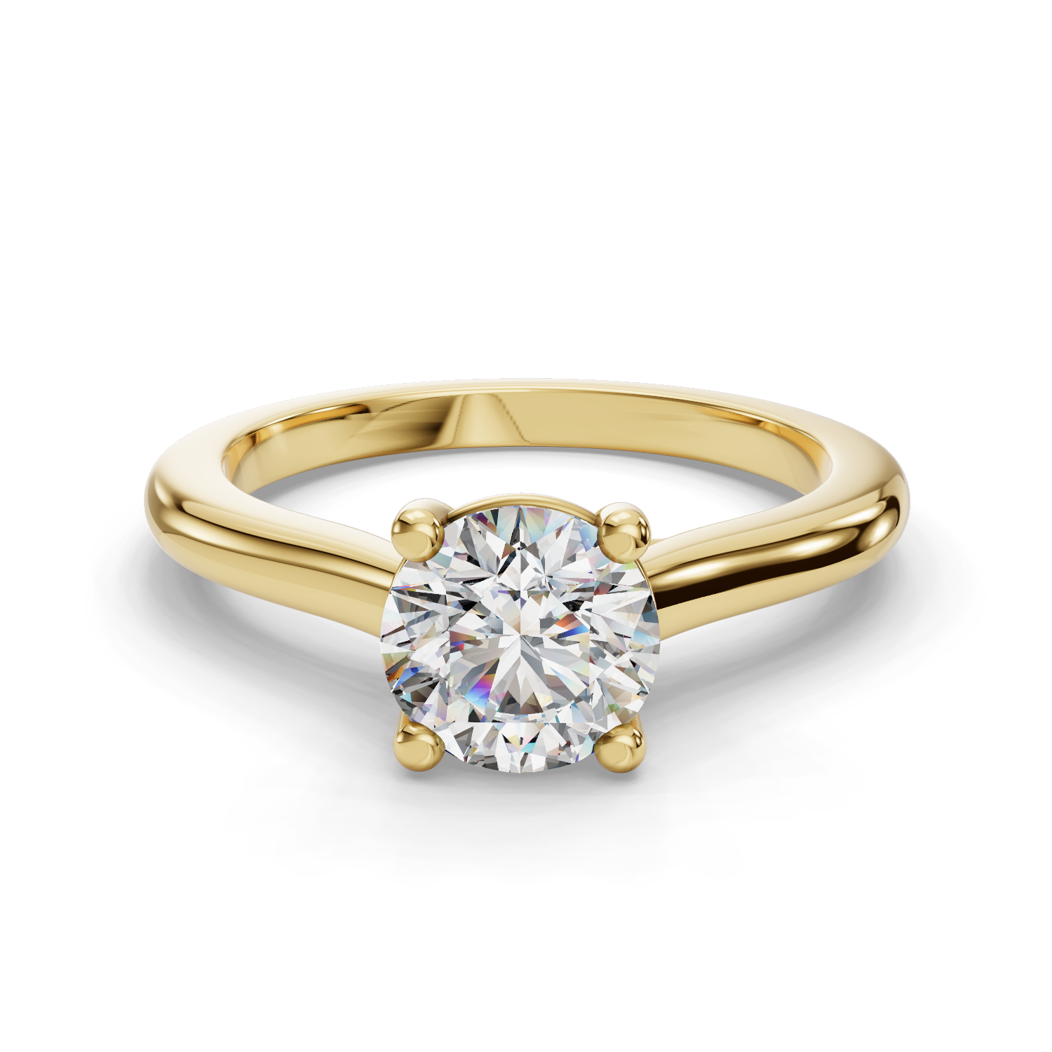 Atlas Solitaire Engagement Ring
