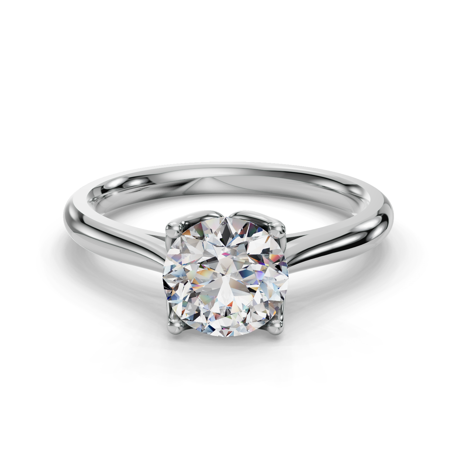 Winter Solitaire Engagement Ring