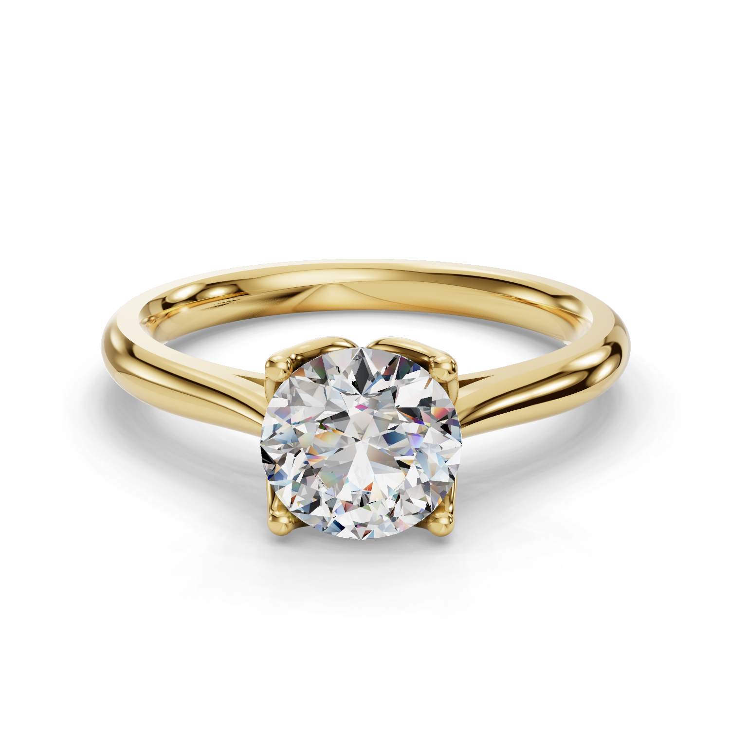 Winter Solitaire Engagement Ring