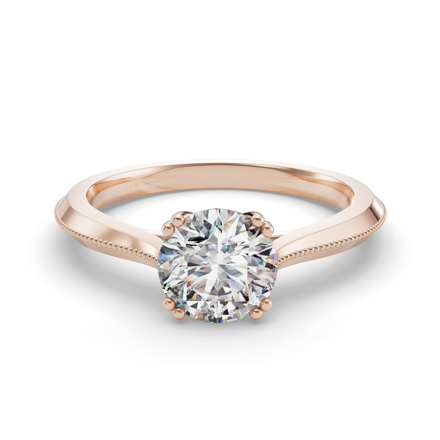 Themis Eight-Prong Solitaire Engagement Ring