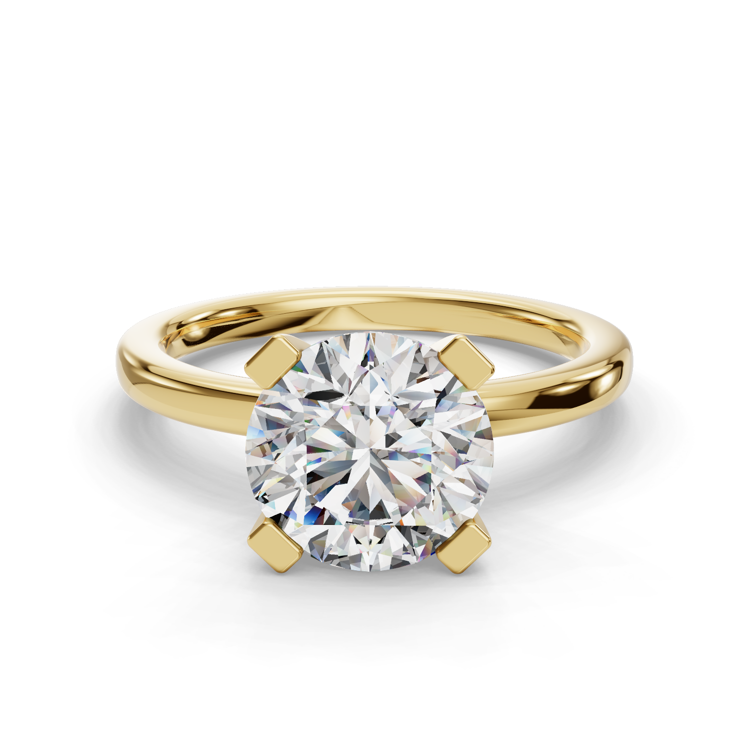 Helios Solitaire Engagement Ring