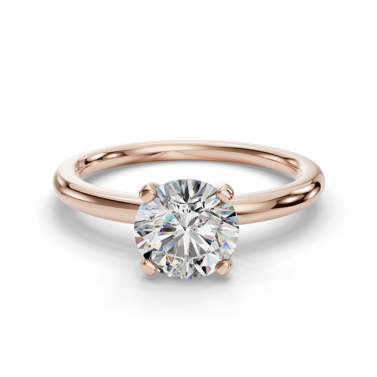 Chronos Solitaire Engagement Ring
