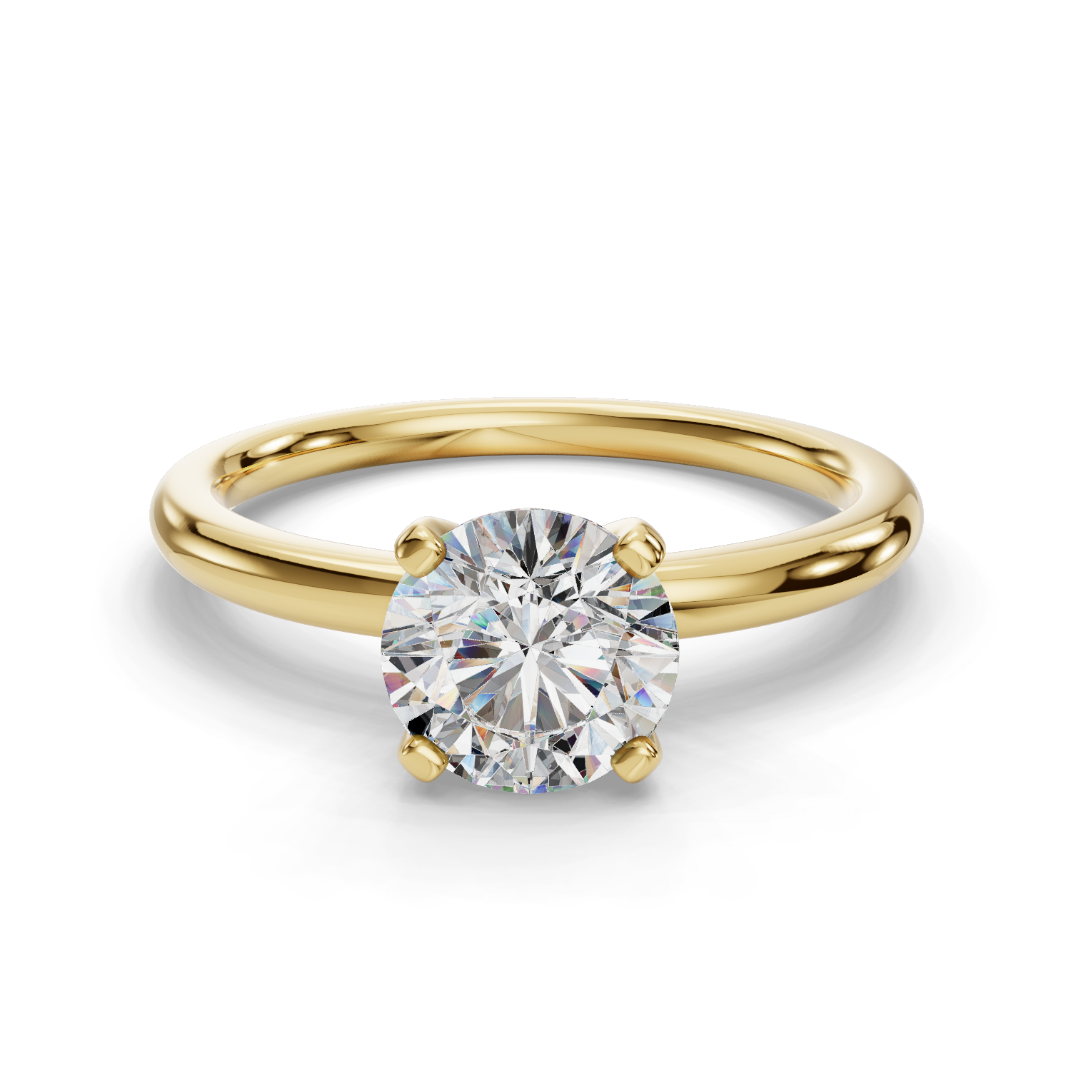 Chronos Solitaire Engagement Ring