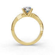 Ocean Twisted Engagement Ring