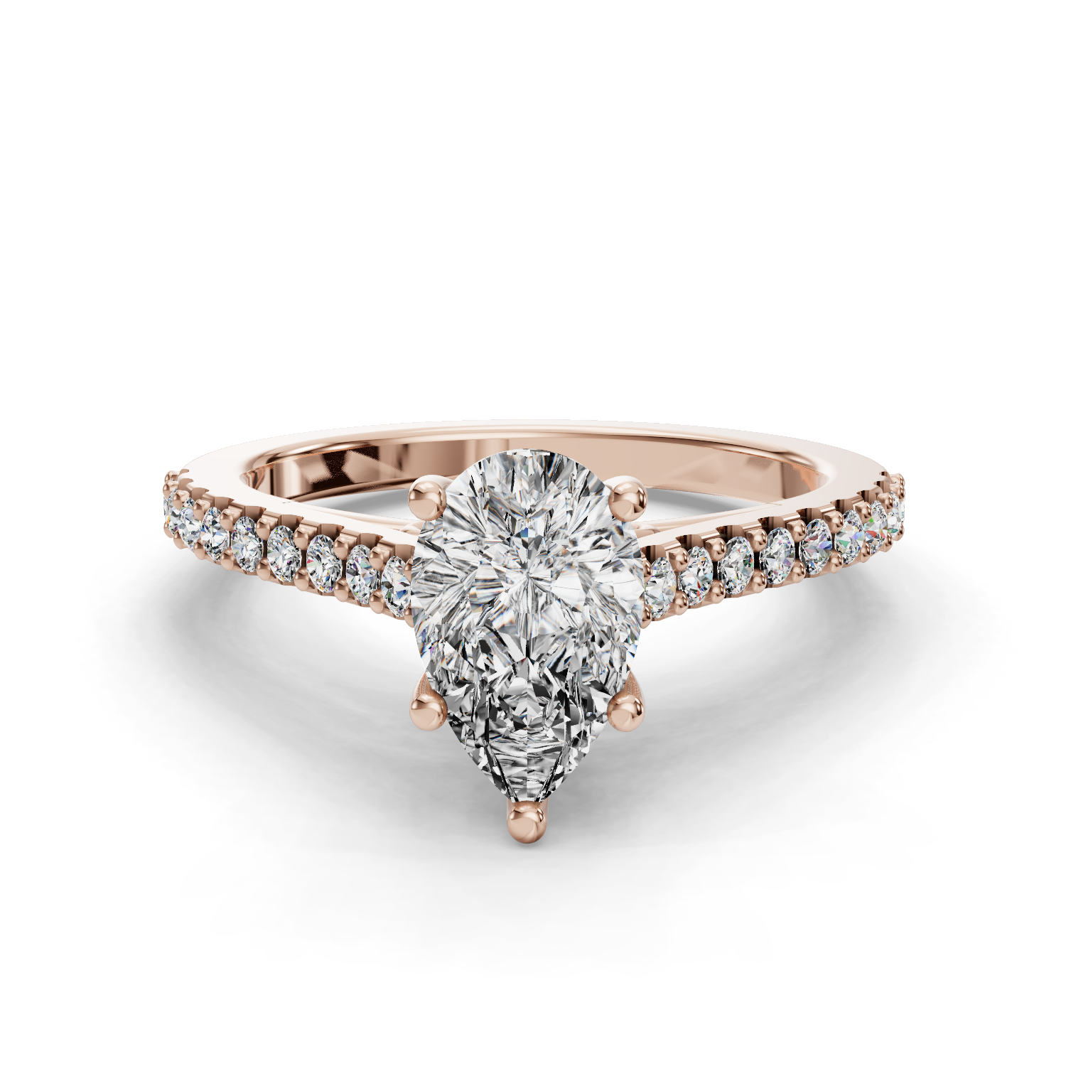 Eternal Half Coverage Engagement Ring