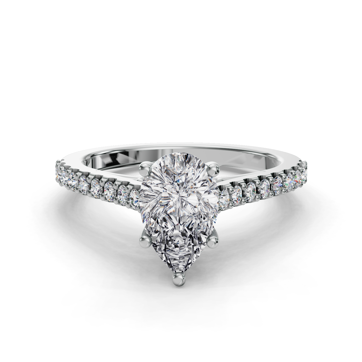 Eternal Half Coverage Engagement Ring