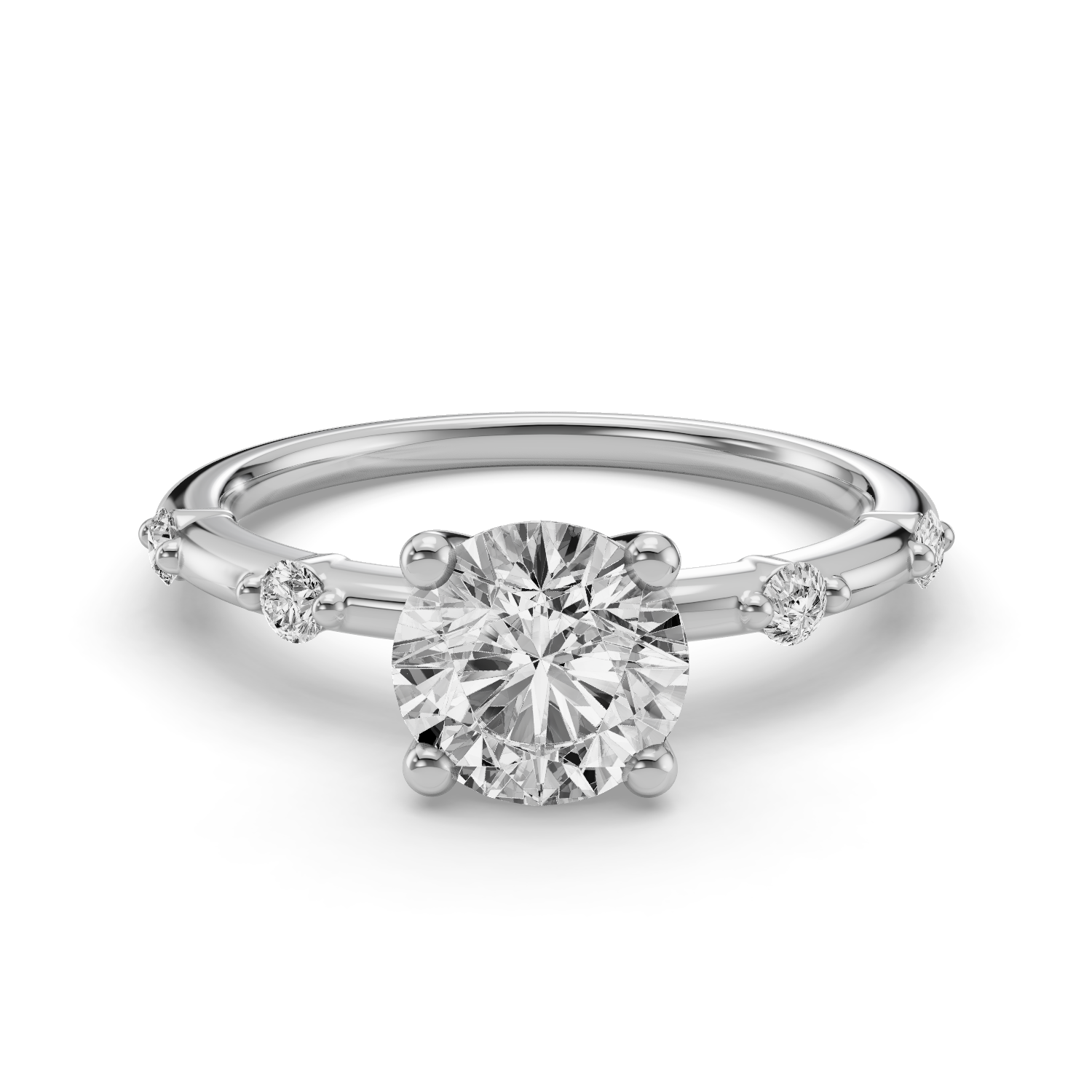 Weave Engagement Ring