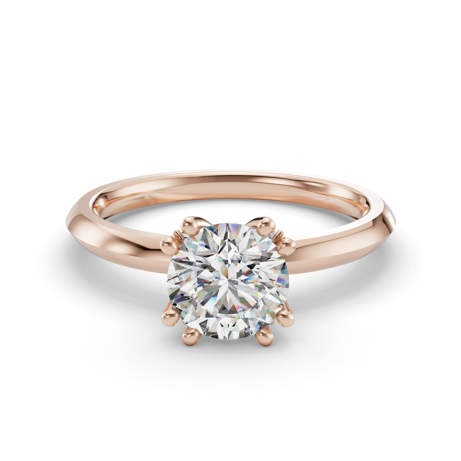 Urania Eight-Prong Solitaire Engagement Ring