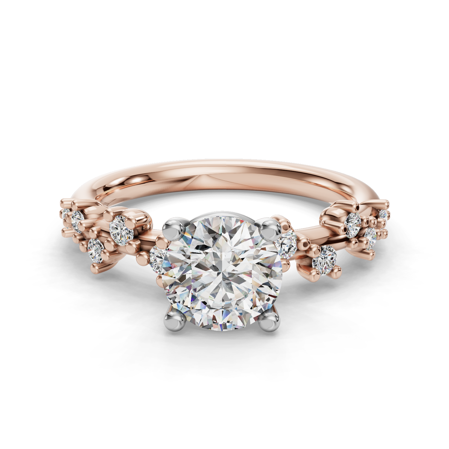 Crest Engagement Ring