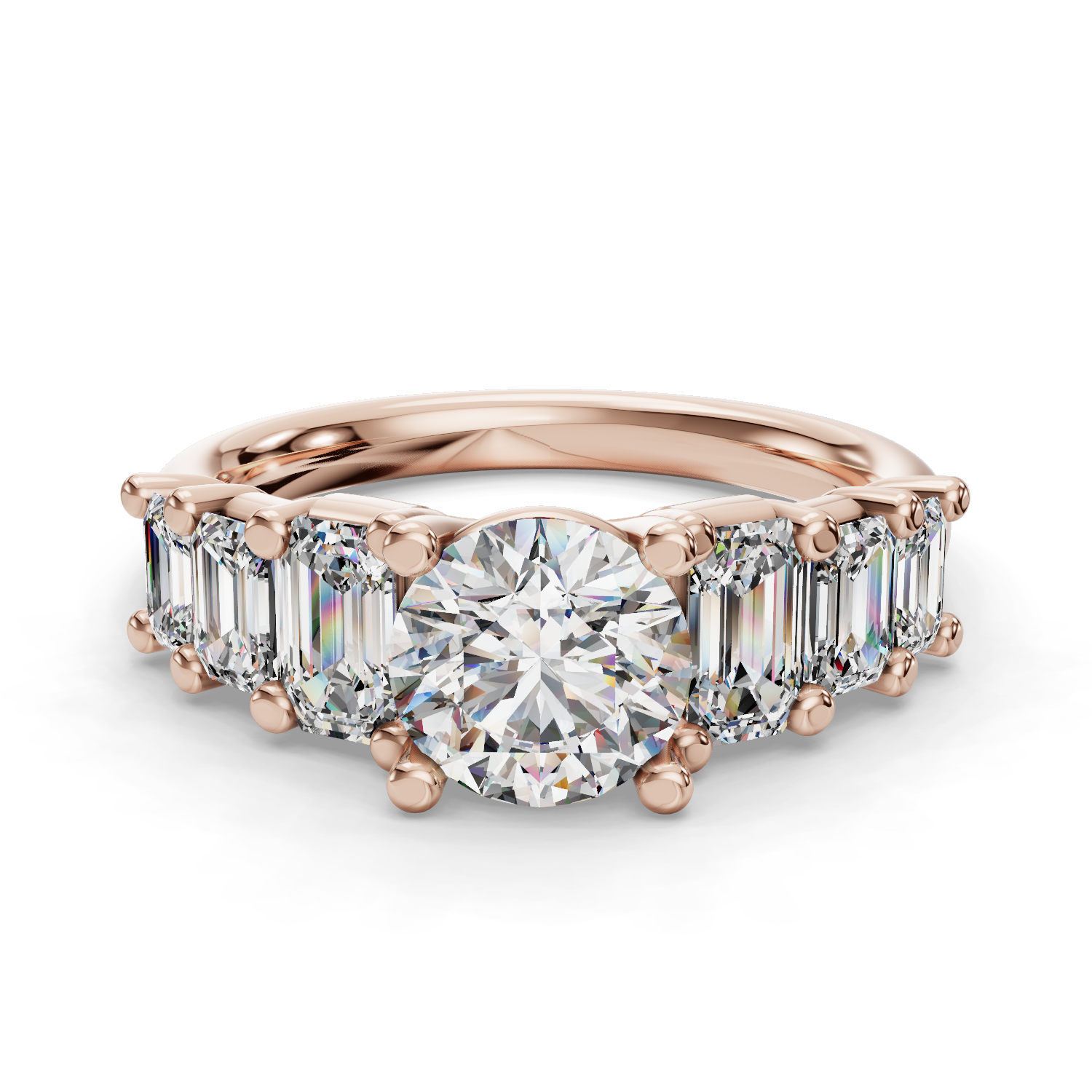 Moonstone Engagement Ring