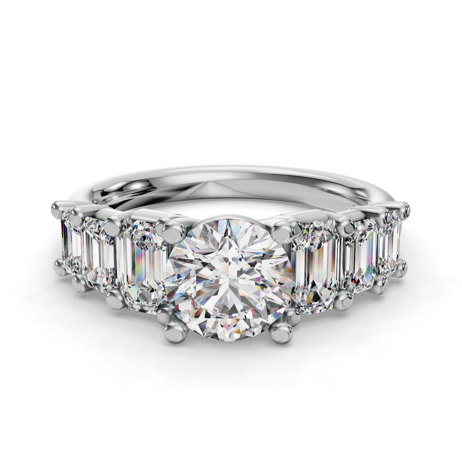 Moonstone Engagement Ring