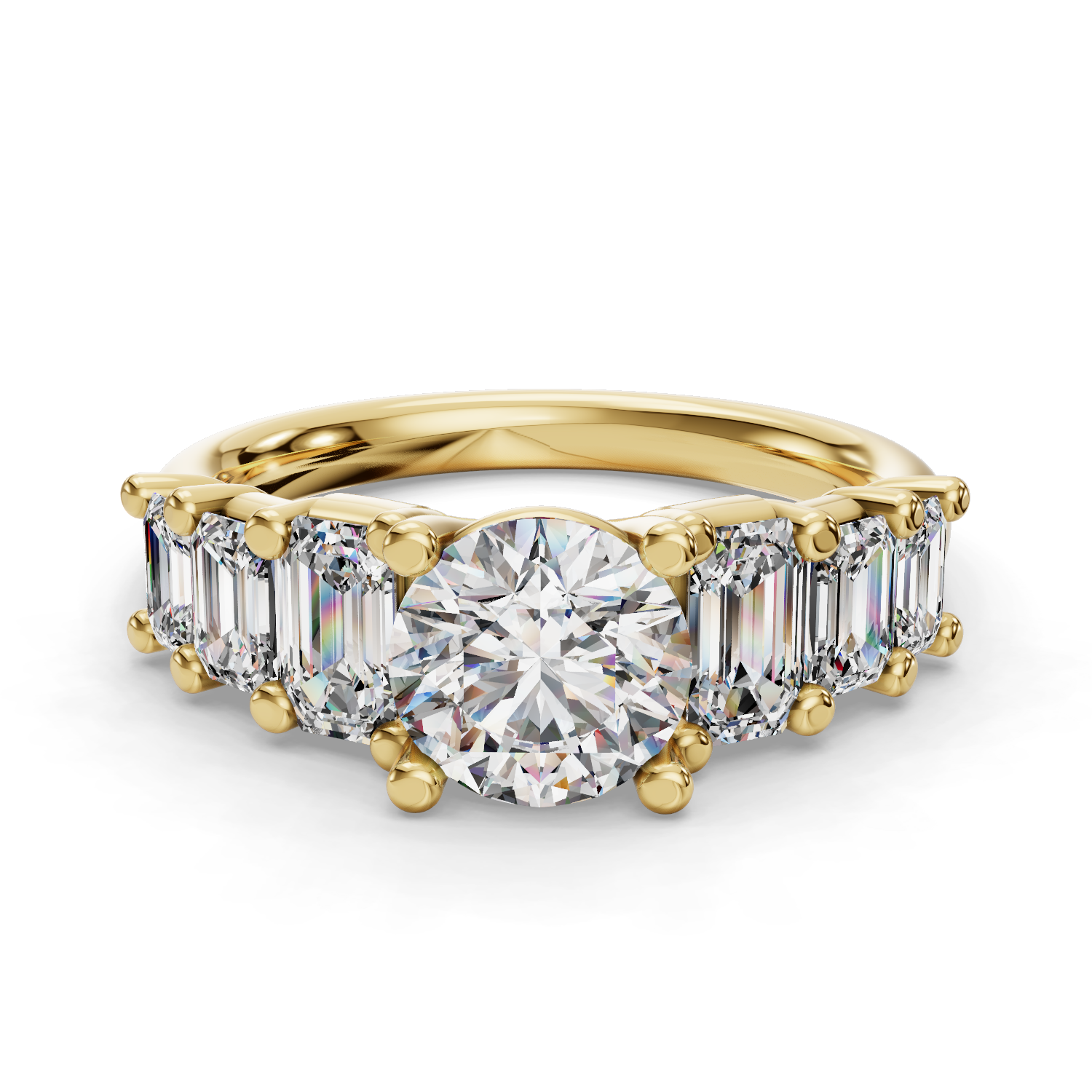 Moonstone Engagement Ring